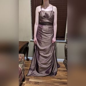 Mocha/Espresso Formal Dress